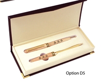 Masonic engraved pen/ letter opener gift set